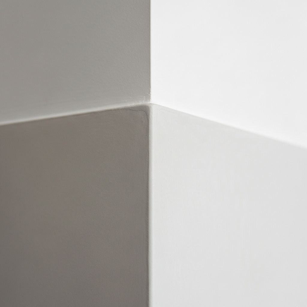 Perfect wall corner finish